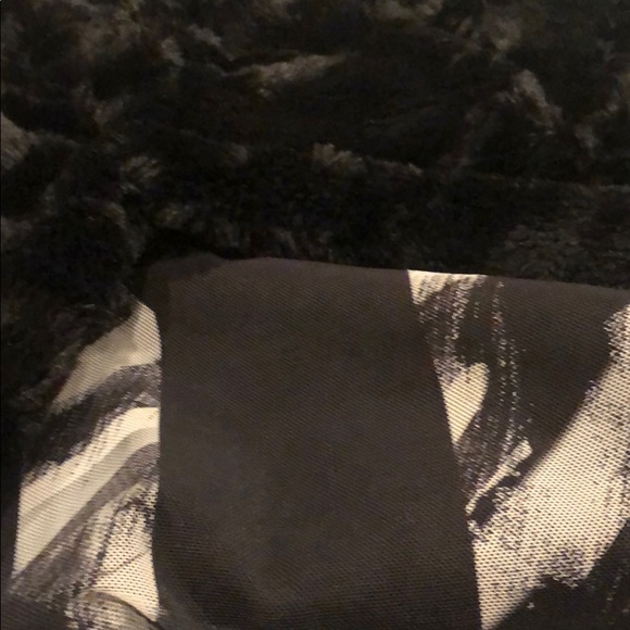 JOHANNE BECK black faux fur top / jacket - bought from Neiman Marcus - Picture 5 of 6